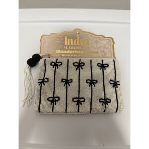 NEW RELEASE Handmade in India Ribbon Beaded Bag Travel Pouch Viral TikTok New